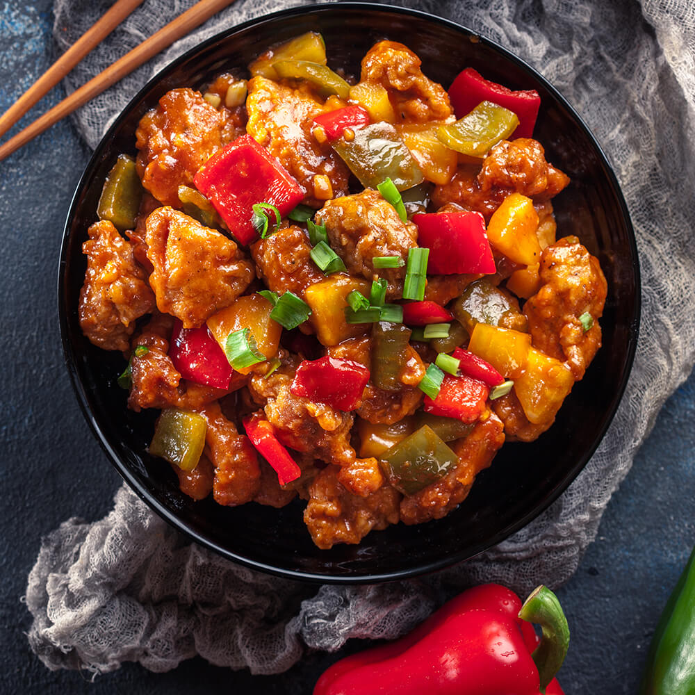 Acı Tatlı Ekşi Tavuk